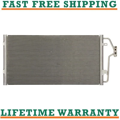 AC 冷凝器 适用于 00-05 凯迪拉克 DeVille Oldsmobile Aurora 4.6L 免运费 — 第 1/4 张图片