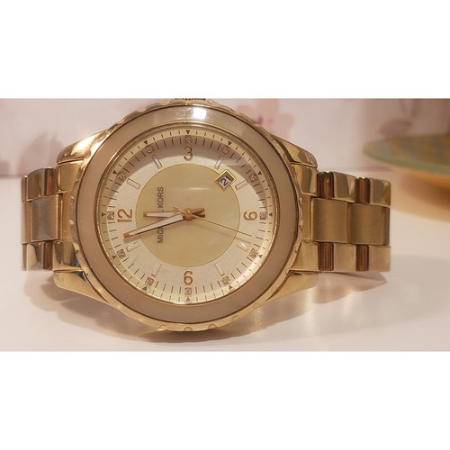 Orologio da polso Michael Kors unisex oversize tono oro MK 5260 (non testato)