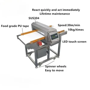 Metal Checking Machine For Food Cosmetics Plastic Paper Wood Motor PLC For Bag - Picture 1 of 7