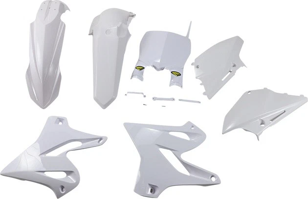 Cycra 5-Piece Replica Plastics Kit White for Yamaha YZ125/YZ250/YZ250X Foto 1 de 1