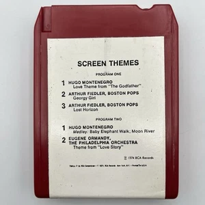 Screen Themes - Various Artists - Restored Quad 8 Track Tape - New Pad & Splice - Imagen 1 de 6