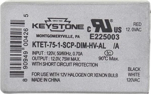 75 Watt 120V to 12 Volt Low Voltage Step Down Dim Ballast... - Picture 1 of 1