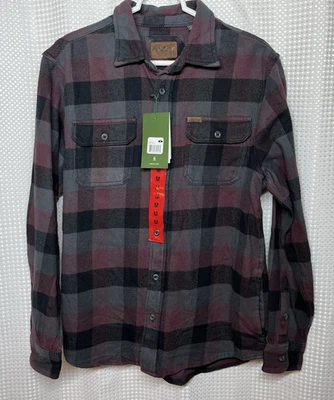 Orvis Big Bear Franela Pesada Para Hombre M Manga Larga Bolsillos a Cuadros Calentador de Manos ¡Nuevo! Foto 1 de 4