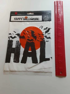 Vecchia confezione originale vintage saluti americani Halloween striscione mai aperto 1986 x - Foto 1 di 5