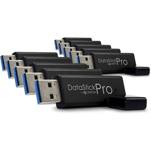 Centon Datastick Pro 128GB USB 3.2 Type A Flash Drive Black 10/Pack - Picture 1 of 4