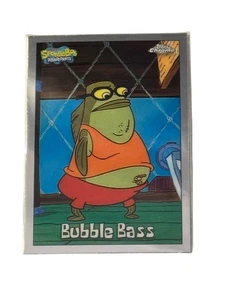 Topps Chrome SpongeBob 25th Anniversary Bubble Bass #19 Karte Near Mint - Bild 1 von 2