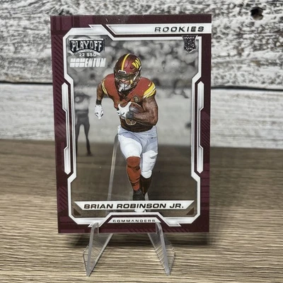 2022 Brian Robinson Jr. Panini Chronicles Playoff Momentum Rookie #PMR-25 - Image 1 of 2