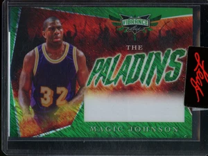 MAGIC JOHNSON LA LAKERS 2025 Leaf Vibrance The Paladins 1/1 - Picture 1 of 2