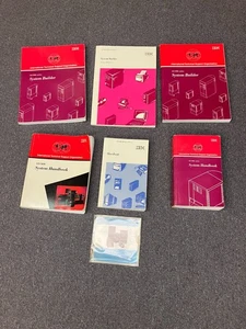 IBM AS400 SYSTEM HANDBOOKS & BUILDER BOOKS DIFFERENT VERSIONS 6 UNITS - Picture 1 of 9