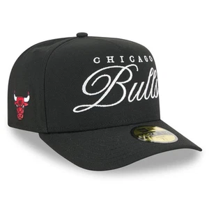 Men's New Era Black Chicago Bulls 2025 NBA Draft A-Frame 59FIFTY Fitted Hat - Picture 1 of 5