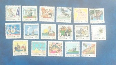 17 different Living Together Australian Stamps - Image 1 of 4