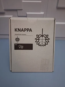 IKEA Knappa Lotus Pendant Lamp 600.713.44 White Brylle/Jacobsen - Picture 1 of 7