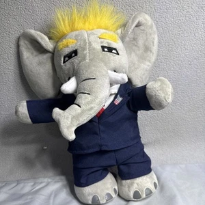 Donald Trunk Donald Trump Plush Toy Elephant - Picture 1 of 8