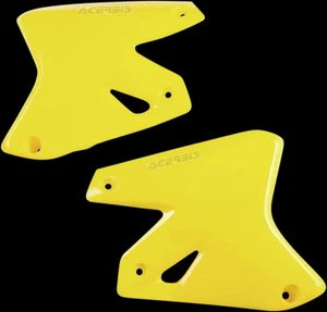 Acerbis Left Right Radiator Shrouds Yellow Suzuki DRZ400S 10-23 - Picture 1 of 7