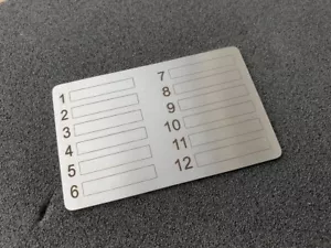 Bitcoin Hardware wallet seed phrase . Recovery Passwort Schutz f. Kryptowährung - Bild 1 von 3