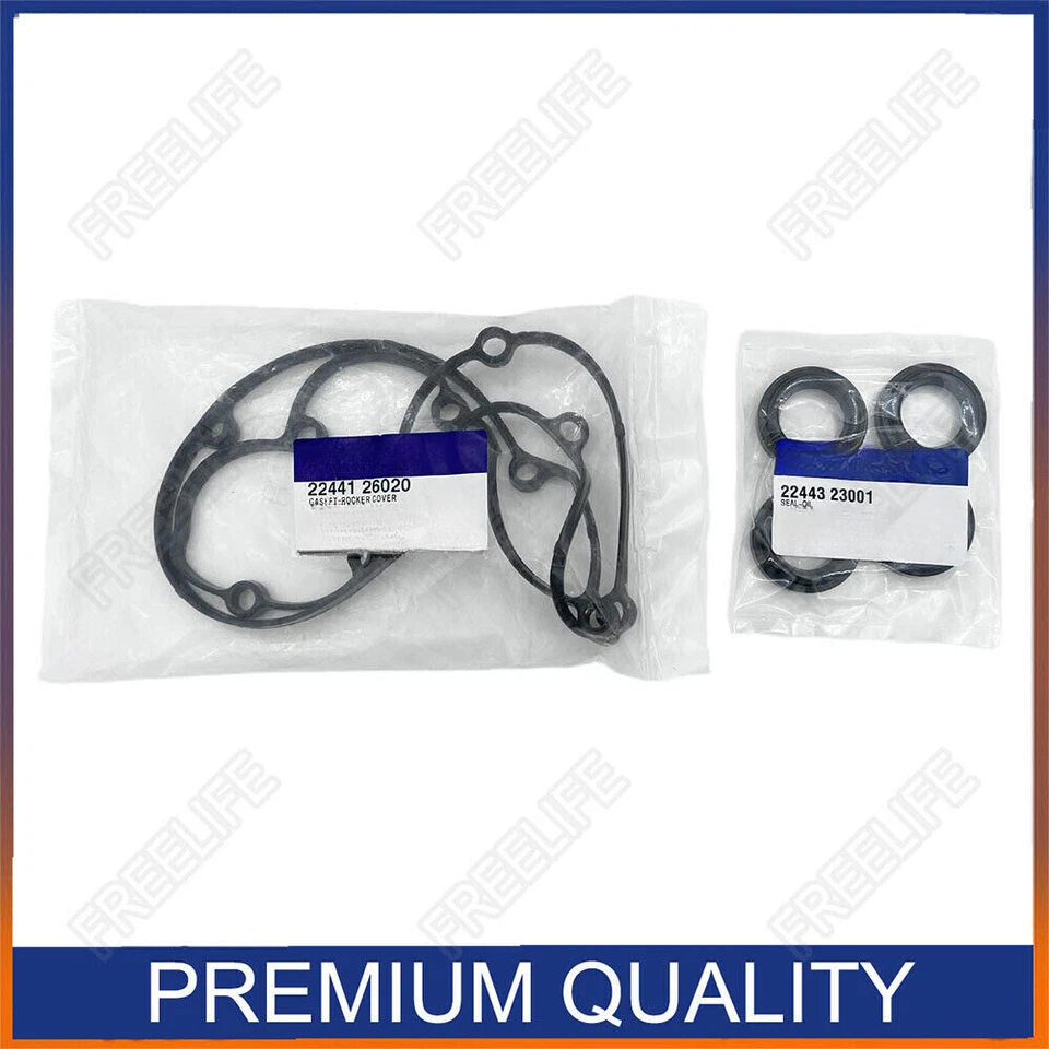 НОВЫЙ КОМПЛЕКТ ПРОКЛАДОК КРЫШЕК КЛАПАНОВ ДВИГАТЕЛЯ для 2003-2006 HYUNDAI ACCENT 1,4 л 22441-26020 - Изображение 1 из 4