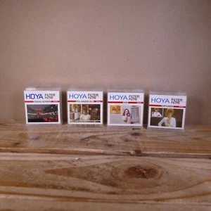 Bundle of 4 Hoya 52mm Filters - Polarizer, Cross Screen, Diffuser, 80B - Picture 1 of 13