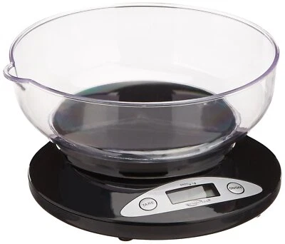 Báscula Digital Multifunción Cocina y Alimentos W-2810-5KG-NEGRO con Arco 11 Pou... Foto 1 de 2