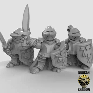 Halfling Paladins | Duncan Shadow | Compatible with Dungeons & Dragons and Pathf - Picture 1 of 6
