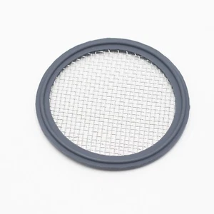 3'' Tri Clamp Screen Gasket Viton w/ Stainless Screen 10 Mesh (2000 μm) - Picture 1 of 1