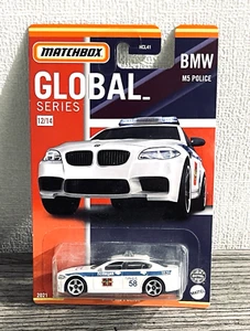 RARE BMW M5 F10 RUSSIA MOSCOW CITY POLICE DEPT MATCHBOX GLOBAL NIB DIECAST MODEL - Picture 1 of 7