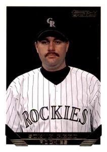 1993 Topps Gold Steve Reed Rookie RC Foil MLB Insert PWE Rockies #461 - Picture 1 of 2