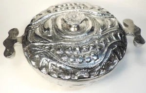 DONALD (DON) DRUMM ORIGINAL cast aluminum 10" COVERED CASSEROLE / BOWL (MWT) - Picture 1 of 7