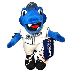 Forever Collectibles Bridgeport Bluefish Plush Stuffed Fish 2015 Mascot NEW NWT - Picture 1 of 5