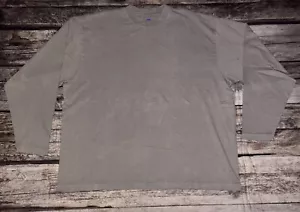 CAMISA MANGA LARGA YZY GAP INÉDITA (GRIS CLARO - 2XL) - Imagen 1 de 7