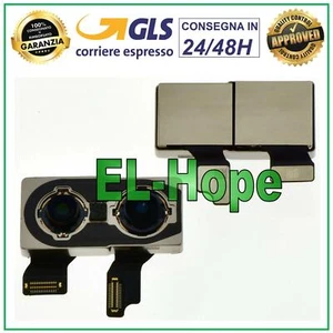 FOTOCAMERA POSTERIORE RETRO BACK CAMERA APPLE IPHONE XS MAX A1921 A2101 A2104 - Foto 1 di 1