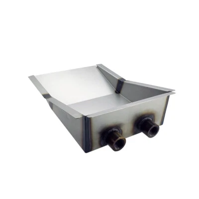 Mustang 1979-2009 tanque de combustible de alto flujo cárter con accesorios de 1/2" Foto 1 de 4