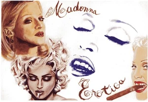Madonna Postcard - Fine Art Modern print - Picture 1 of 4