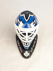 1996 McDonalds Goalie Mask Helmet Display Toronto Maple Leafs Flex Potvin #29 - Picture 1 of 7
