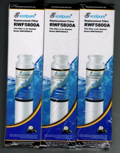 Excelpure Replacement Filter RFW5800A 3 Pack New - Picture 1 of 6