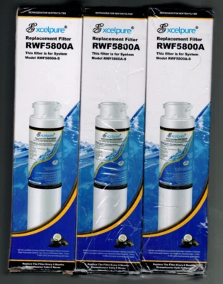 Excelpure Replacement Filter RFW5800A 3 Pack New - Image 1 of 4