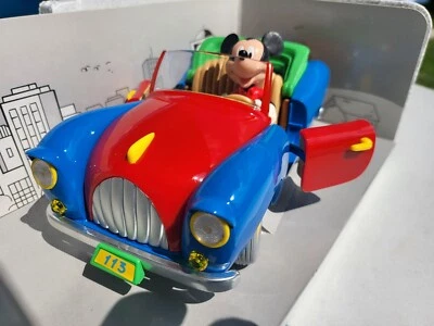 Diecast metal Burago-Italy 1:18 Disney's 113 MICKEY MOUSE CAR mint in box nice. - Immagine 1 di 4