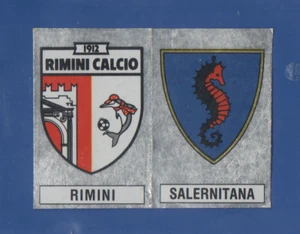 FIGUR FUSSBALLSPIELER PANINI 1988/89 N.584 RIMINI USW. ABZEICHEN REC - Bild 1 von 1