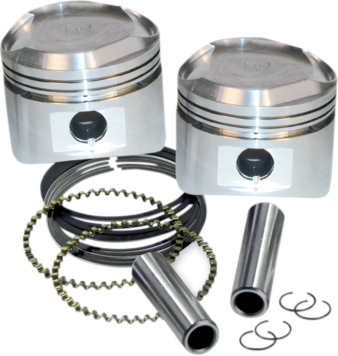 Kit De Piston Forgé S & S Cycle +.010" 3-1/2", Tête Superstock 80" #92-2027 - Photo 1/1