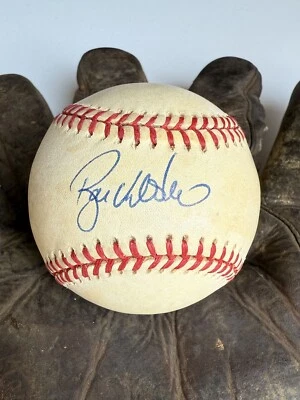 Ryan Klesko Firmado Autografiado Oficial Liga Nacional (ONL) Béisbol Foto 1 de 2