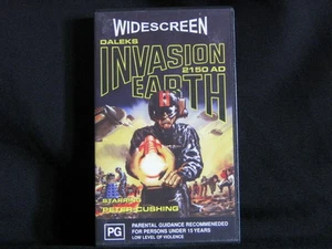 Daleks Invasion Earth 2150 AD. VHS Cassette Tape.  - Imagen 1 de 3