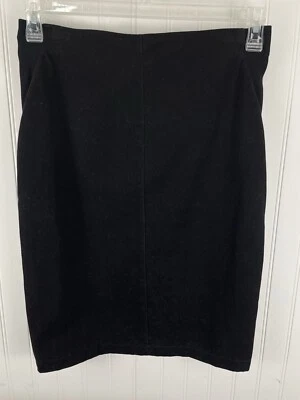 Traje Falda Thierry Mugler Mujer Vintage Negro Inserciones Elásticas Talla M Foto 1 de 4