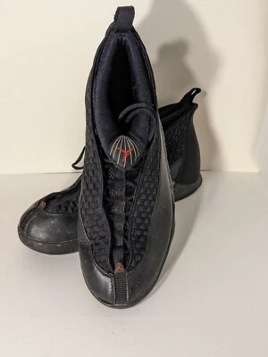 Nike Air Jordan 15 XV Retro 2017 Stealth Negro Rojo Gris 881429-001 TALLA 11 Foto 1 de 4