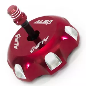 Raptor 660 350 YFM 660 YFM 350 Billet Gas Cap Alba Racing Red 403 T6 R - Foto 1 di 2