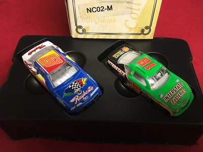 NC02-M MATCHBOX NASCAR COLLECTABLES #8 JEFF BURTON / #18 BOBBY LABONITE - Image 1 of 4