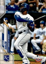 2020 Topps Opening Day # 72 Jorge Soler - Kansas City Royals Card Baseball MLB