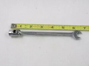 MAC Tools 7/16 Flex Head Combination Wrench CHLF-14 SAE 6-Point - Foto 1 di 5