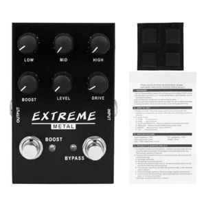 Electric Guitar Pedal Delay Effects Pedal Alloy Texture Perfect for Guitar - Picture 1 of 8