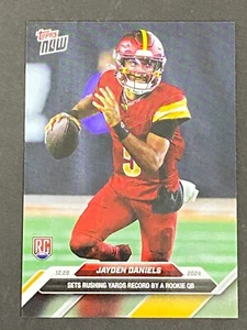 Jayden Daniels 2024 Topps Now RC #19 - Picture 1 of 10