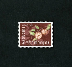 1967 RVN South Vietnam Postal Stamp Fruits Rahm Apple MNH 3d - Picture 1 of 2