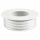 FlueSnug WHITE Boiler Flue Pipe Seal & Wall Hole Tidy Collar 100mm (by PipeSnug)
